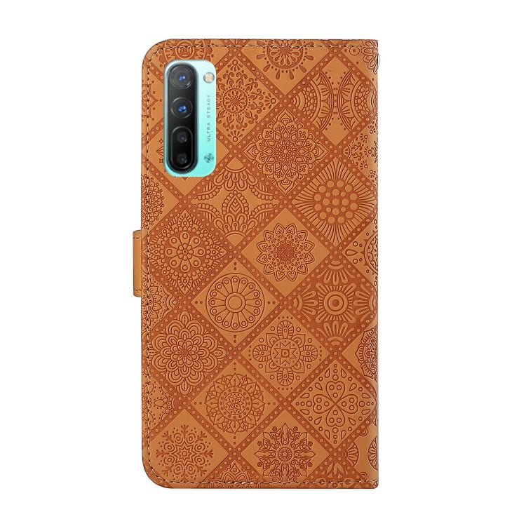 Ethnic Style Embossed Pattern Horizontal Flip Leather Case with Holder & Card Slots & Wallet & Lanyard, For OPPO Reno3, For OPPO Reno4, For OPPO Reno4 Lite, For OPPO Reno4 Pro