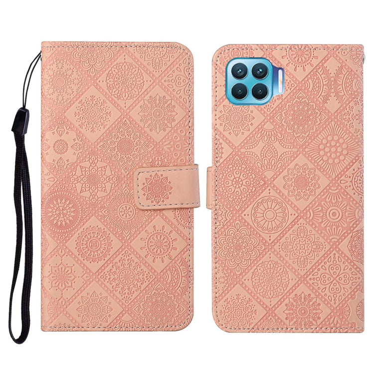 Ethnic Style Embossed Pattern Horizontal Flip Leather Case with Holder & Card Slots & Wallet & Lanyard, For OPPO Reno3, For OPPO Reno4, For OPPO Reno4 Lite, For OPPO Reno4 Pro