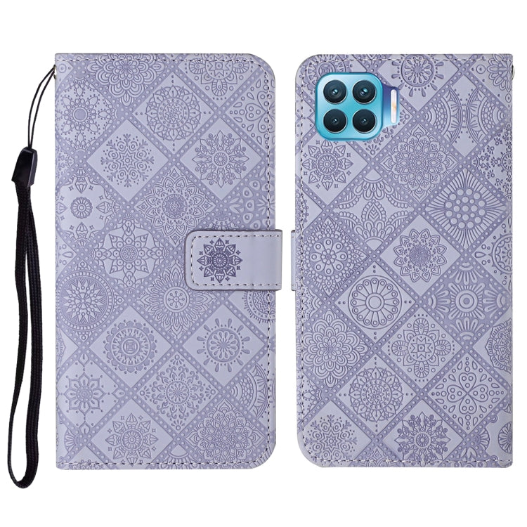 Ethnic Style Embossed Pattern Horizontal Flip Leather Case with Holder & Card Slots & Wallet & Lanyard, For OPPO Reno3, For OPPO Reno4, For OPPO Reno4 Lite, For OPPO Reno4 Pro