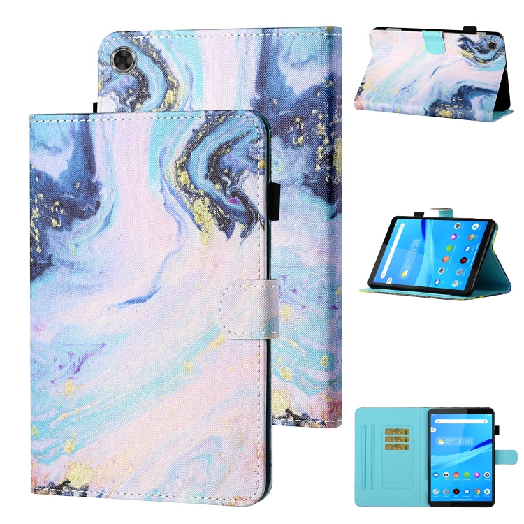 Coloured Drawing Stitching Horizontal Flip Leather Case with Holder & Card Slot, For Lenovo Tab FHD M10 Plus X606F, For Huawei MediaPad T5 10.1, For Lenovo Tab M10 X605F / X505F