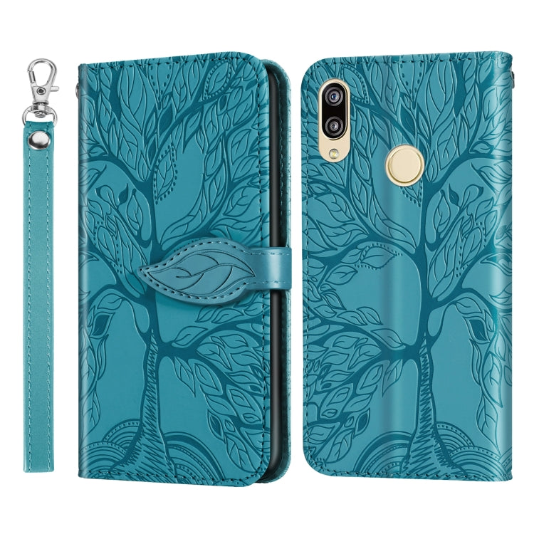 Life of Tree Embossing Pattern Horizontal Flip Leather Case with Holder & Card Slot & Wallet & Photo Frame & Lanyard, For Huawei P smart 2019, For Huawei P smart 2020, For Huawei P smart Z, For Huawei P20 Lite, For Huawei P30 Lite, For Huawei P30 Pro  ...