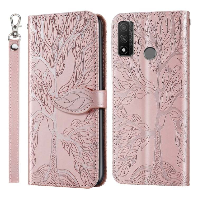 Life of Tree Embossing Pattern Horizontal Flip Leather Case with Holder & Card Slot & Wallet & Photo Frame & Lanyard, For Huawei P smart 2019, For Huawei P smart 2020, For Huawei P smart Z, For Huawei P20 Lite, For Huawei P30 Lite, For Huawei P30 Pro  ...