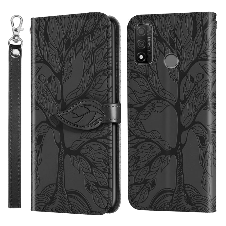Life of Tree Embossing Pattern Horizontal Flip Leather Case with Holder & Card Slot & Wallet & Photo Frame & Lanyard, For Huawei P smart 2019, For Huawei P smart 2020, For Huawei P smart Z, For Huawei P20 Lite, For Huawei P30 Lite, For Huawei P30 Pro  ...