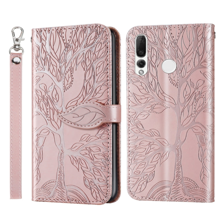 Life of Tree Embossing Pattern Horizontal Flip Leather Case with Holder & Card Slot & Wallet & Photo Frame & Lanyard, For Huawei P smart 2019, For Huawei P smart 2020, For Huawei P smart Z, For Huawei P20 Lite, For Huawei P30 Lite, For Huawei P30 Pro  ...
