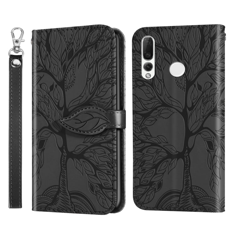 Life of Tree Embossing Pattern Horizontal Flip Leather Case with Holder & Card Slot & Wallet & Photo Frame & Lanyard, For Huawei P smart 2019, For Huawei P smart 2020, For Huawei P smart Z, For Huawei P20 Lite, For Huawei P30 Lite, For Huawei P30 Pro  ...