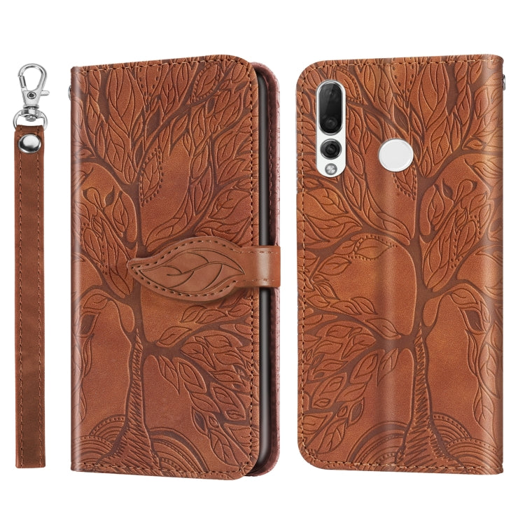 Life of Tree Embossing Pattern Horizontal Flip Leather Case with Holder & Card Slot & Wallet & Photo Frame & Lanyard, For Huawei P smart 2019, For Huawei P smart 2020, For Huawei P smart Z, For Huawei P20 Lite, For Huawei P30 Lite, For Huawei P30 Pro  ...