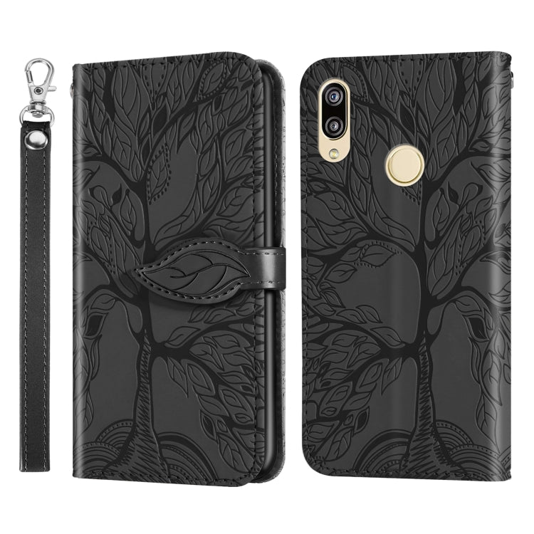 Life of Tree Embossing Pattern Horizontal Flip Leather Case with Holder & Card Slot & Wallet & Photo Frame & Lanyard, For Huawei P smart 2019, For Huawei P smart 2020, For Huawei P smart Z, For Huawei P20 Lite, For Huawei P30 Lite, For Huawei P30 Pro  ...
