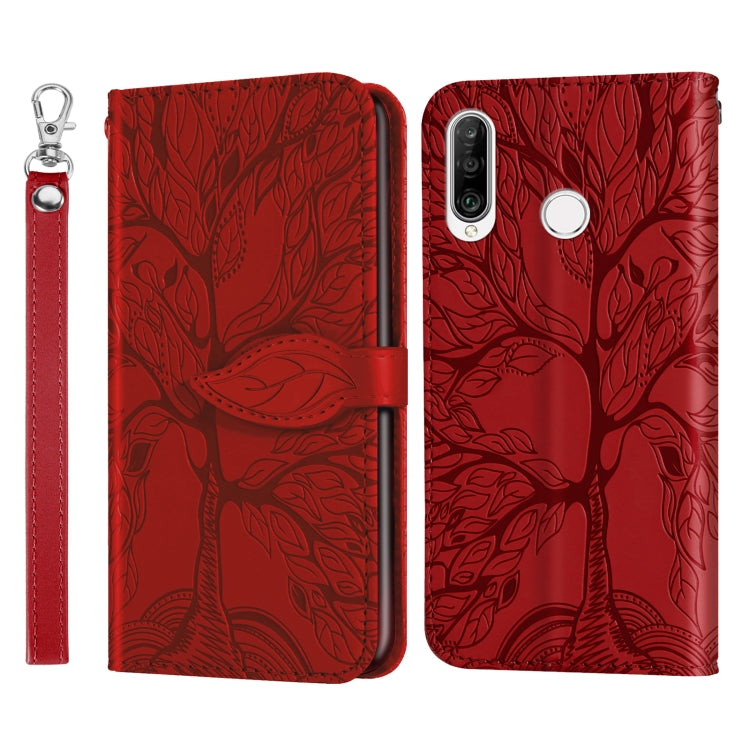 Life of Tree Embossing Pattern Horizontal Flip Leather Case with Holder & Card Slot & Wallet & Photo Frame & Lanyard, For Huawei P smart 2019, For Huawei P smart 2020, For Huawei P smart Z, For Huawei P20 Lite, For Huawei P30 Lite, For Huawei P30 Pro  ...