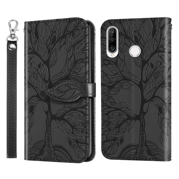 Life of Tree Embossing Pattern Horizontal Flip Leather Case with Holder & Card Slot & Wallet & Photo Frame & Lanyard, For Huawei P smart 2019, For Huawei P smart 2020, For Huawei P smart Z, For Huawei P20 Lite, For Huawei P30 Lite, For Huawei P30 Pro  ...