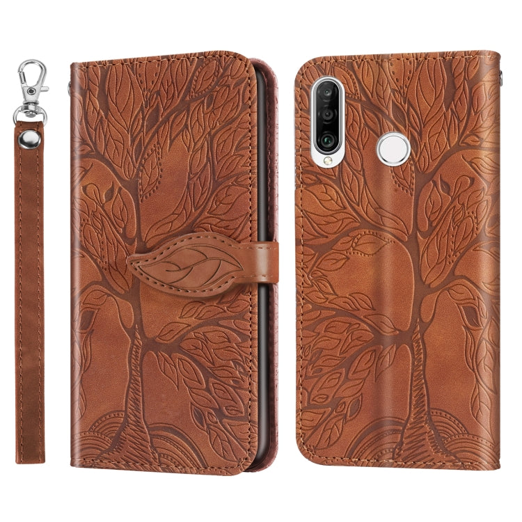 Life of Tree Embossing Pattern Horizontal Flip Leather Case with Holder & Card Slot & Wallet & Photo Frame & Lanyard, For Huawei P smart 2019, For Huawei P smart 2020, For Huawei P smart Z, For Huawei P20 Lite, For Huawei P30 Lite, For Huawei P30 Pro  ...