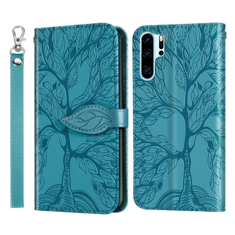 Life of Tree Embossing Pattern Horizontal Flip Leather Case with Holder & Card Slot & Wallet & Photo Frame & Lanyard, For Huawei P smart 2019, For Huawei P smart 2020, For Huawei P smart Z, For Huawei P20 Lite, For Huawei P30 Lite, For Huawei P30 Pro  ...
