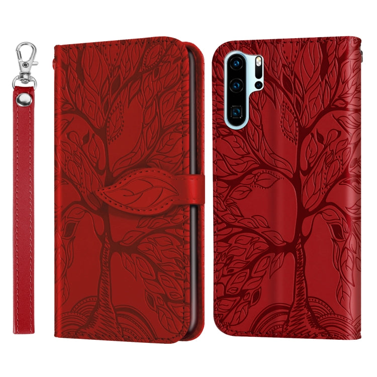 Life of Tree Embossing Pattern Horizontal Flip Leather Case with Holder & Card Slot & Wallet & Photo Frame & Lanyard, For Huawei P smart 2019, For Huawei P smart 2020, For Huawei P smart Z, For Huawei P20 Lite, For Huawei P30 Lite, For Huawei P30 Pro  ...