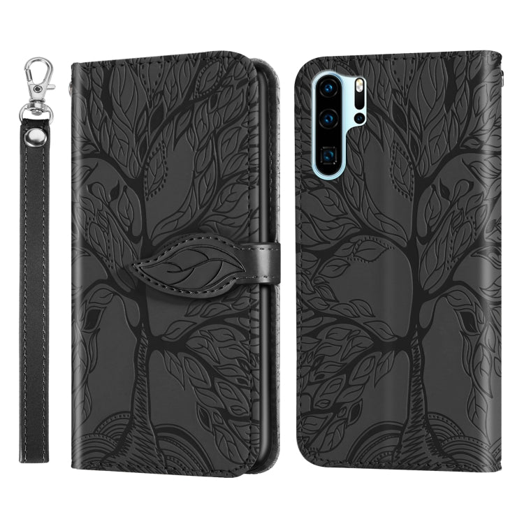 Life of Tree Embossing Pattern Horizontal Flip Leather Case with Holder & Card Slot & Wallet & Photo Frame & Lanyard, For Huawei P smart 2019, For Huawei P smart 2020, For Huawei P smart Z, For Huawei P20 Lite, For Huawei P30 Lite, For Huawei P30 Pro  ...