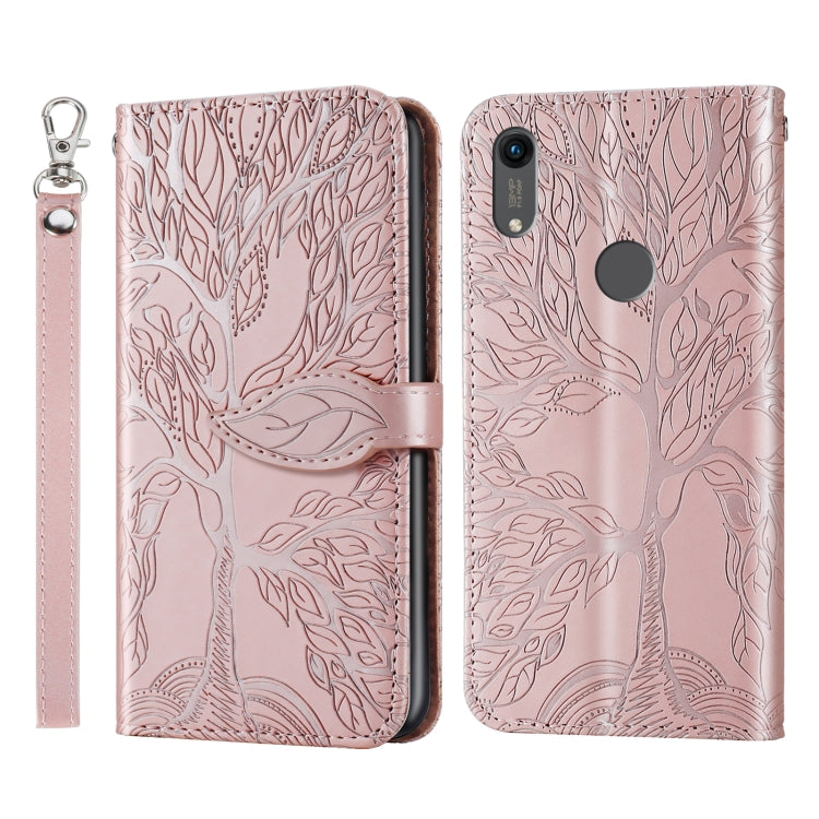 Life of Tree Embossing Pattern Horizontal Flip Leather Case with Holder & Card Slot & Wallet & Photo Frame & Lanyard, For Huawei P smart 2019, For Huawei P smart 2020, For Huawei P smart Z, For Huawei P20 Lite, For Huawei P30 Lite, For Huawei P30 Pro  ...