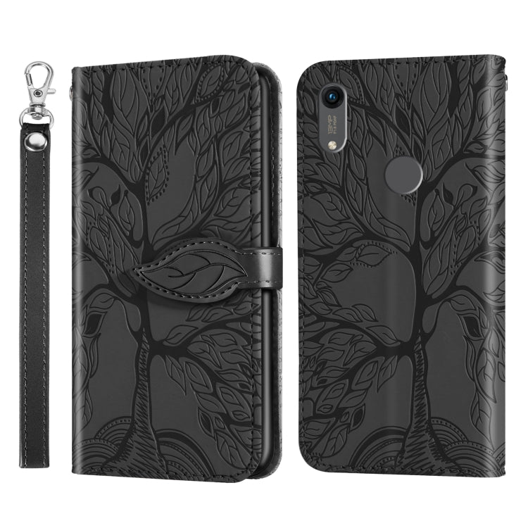 Life of Tree Embossing Pattern Horizontal Flip Leather Case with Holder & Card Slot & Wallet & Photo Frame & Lanyard, For Huawei P smart 2019, For Huawei P smart 2020, For Huawei P smart Z, For Huawei P20 Lite, For Huawei P30 Lite, For Huawei P30 Pro  ...