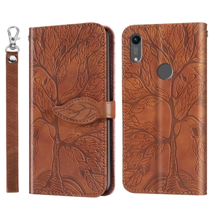 Life of Tree Embossing Pattern Horizontal Flip Leather Case with Holder & Card Slot & Wallet & Photo Frame & Lanyard, For Huawei P smart 2019, For Huawei P smart 2020, For Huawei P smart Z, For Huawei P20 Lite, For Huawei P30 Lite, For Huawei P30 Pro  ...