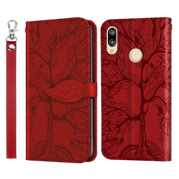 Life of Tree Embossing Pattern Horizontal Flip Leather Case with Holder & Card Slot & Wallet & Photo Frame & Lanyard, For Huawei P smart 2019, For Huawei P smart 2020, For Huawei P smart Z, For Huawei P20 Lite, For Huawei P30 Lite, For Huawei P30 Pro  ...