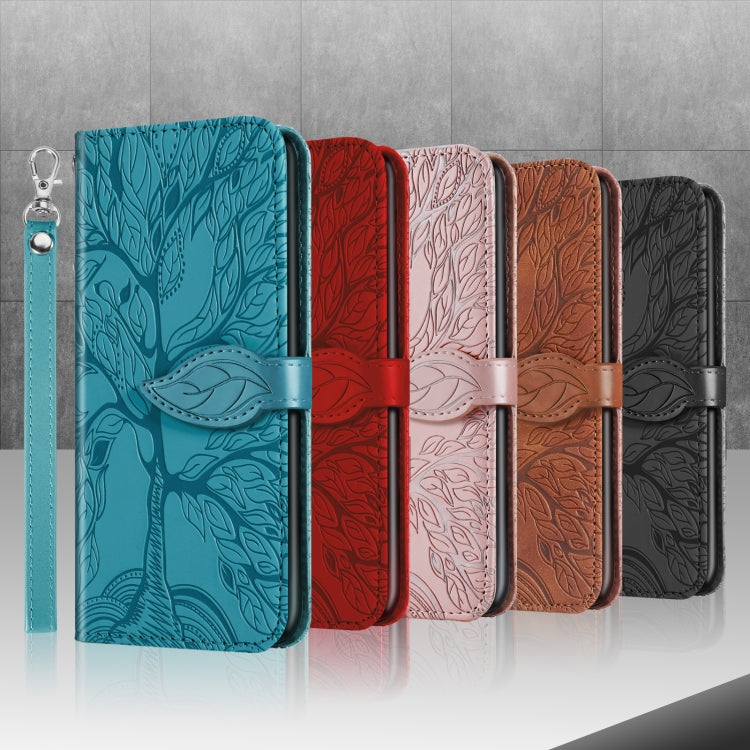 Life of Tree Embossing Pattern Horizontal Flip Leather Case with Holder & Card Slot & Wallet & Photo Frame & Lanyard, For Samsung Galaxy S9+, For Samsung Galaxy S10, For Samsung Galaxy S10+, For Samsung Galaxy S10e, For Samsung Galaxy S20              ...