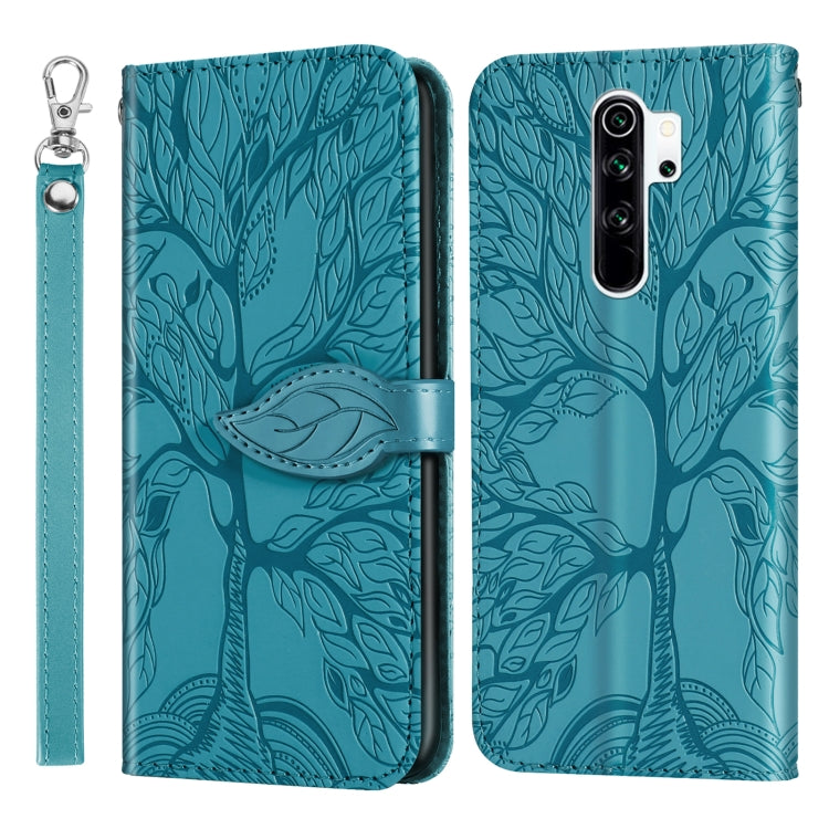 Life of Tree Embossing Pattern Horizontal Flip Leather Case with Holder & Card Slot & Wallet & Photo Frame & Lanyard, For Xiaomi Poco M2, For Xiaomi Poco M2 Pro, For Xiaomi Redmi 9, For Xiaomi Redmi 9A, For Xiaomi Redmi 9C, For Xiaomi Mi 10 Lite 5G    ...