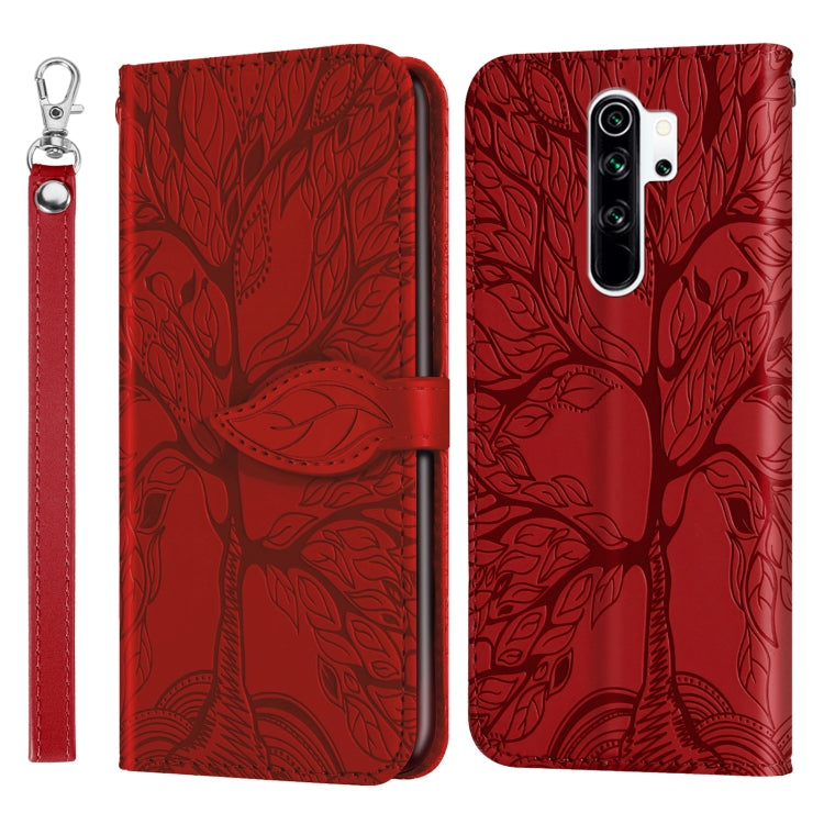 Life of Tree Embossing Pattern Horizontal Flip Leather Case with Holder & Card Slot & Wallet & Photo Frame & Lanyard, For Xiaomi Poco M2, For Xiaomi Poco M2 Pro, For Xiaomi Redmi 9, For Xiaomi Redmi 9A, For Xiaomi Redmi 9C, For Xiaomi Mi 10 Lite 5G    ...