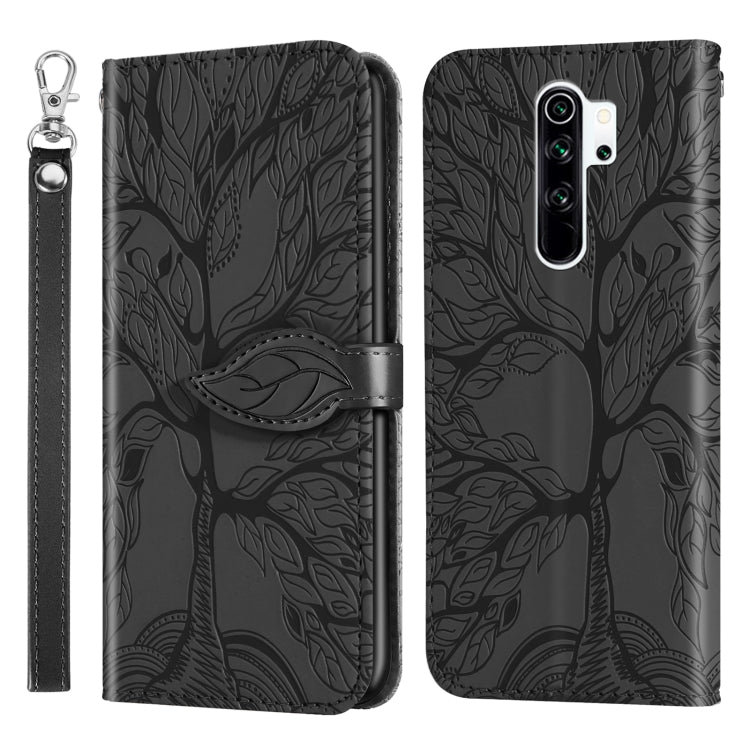 Life of Tree Embossing Pattern Horizontal Flip Leather Case with Holder & Card Slot & Wallet & Photo Frame & Lanyard, For Xiaomi Poco M2, For Xiaomi Poco M2 Pro, For Xiaomi Redmi 9, For Xiaomi Redmi 9A, For Xiaomi Redmi 9C, For Xiaomi Mi 10 Lite 5G    ...