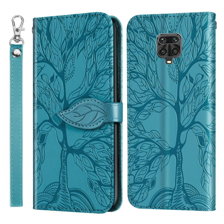 Life of Tree Embossing Pattern Horizontal Flip Leather Case with Holder & Card Slot & Wallet & Photo Frame & Lanyard, For Xiaomi Poco M2, For Xiaomi Poco M2 Pro, For Xiaomi Redmi 9, For Xiaomi Redmi 9A, For Xiaomi Redmi 9C, For Xiaomi Mi 10 Lite 5G    ...