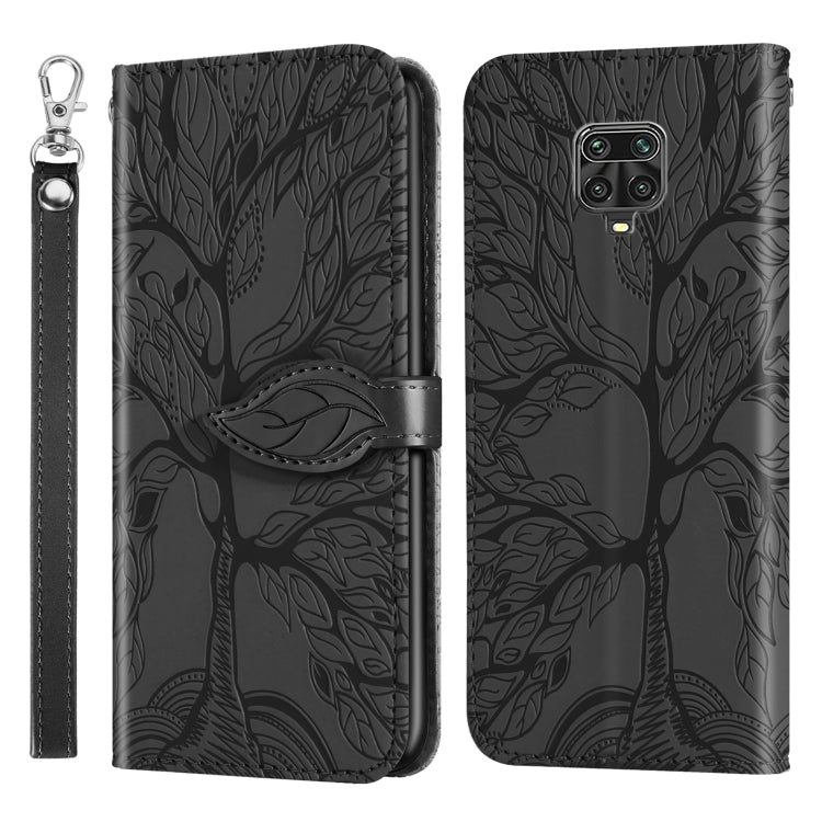 Life of Tree Embossing Pattern Horizontal Flip Leather Case with Holder & Card Slot & Wallet & Photo Frame & Lanyard, For Xiaomi Poco M2, For Xiaomi Poco M2 Pro, For Xiaomi Redmi 9, For Xiaomi Redmi 9A, For Xiaomi Redmi 9C, For Xiaomi Mi 10 Lite 5G    ...