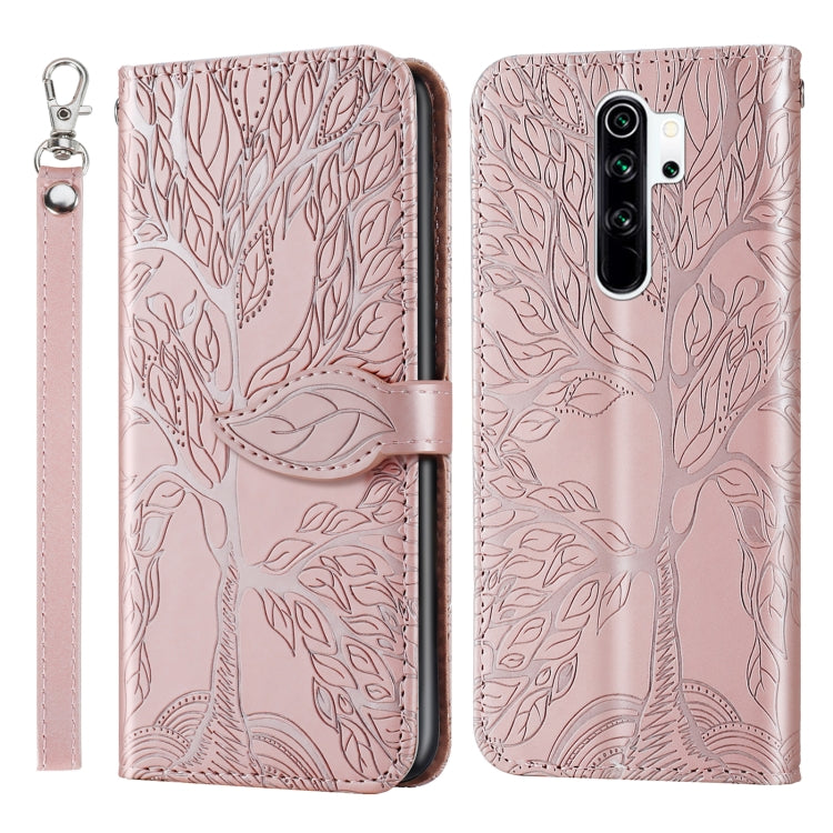 Life of Tree Embossing Pattern Horizontal Flip Leather Case with Holder & Card Slot & Wallet & Photo Frame & Lanyard, For Xiaomi Poco M2, For Xiaomi Poco M2 Pro, For Xiaomi Redmi 9, For Xiaomi Redmi 9A, For Xiaomi Redmi 9C, For Xiaomi Mi 10 Lite 5G    ...