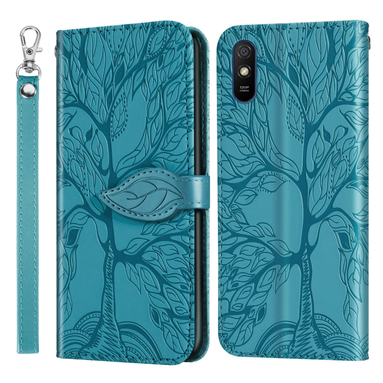 Life of Tree Embossing Pattern Horizontal Flip Leather Case with Holder & Card Slot & Wallet & Photo Frame & Lanyard, For Xiaomi Poco M2, For Xiaomi Poco M2 Pro, For Xiaomi Redmi 9, For Xiaomi Redmi 9A, For Xiaomi Redmi 9C, For Xiaomi Mi 10 Lite 5G    ...