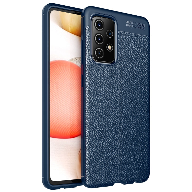 Litchi Texture TPU Shockproof Case, For Samsung Galaxy A52 5G, For Samsung Galaxy A72 5G