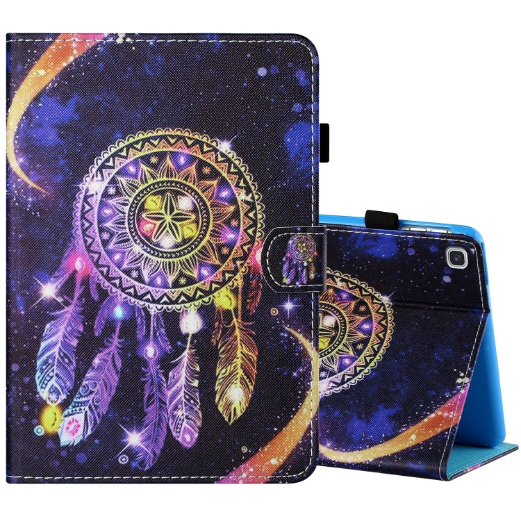 Sewing Thread Horizontal Painted Flat Leather Case with Pen Cover & Anti Skid Strip & Card Slot & Holder & Sleep / Wake-up Function, For Samsung Galaxy Tab S6 Lite SM-P610 / 615, For Amazon Kindle Fire HD8 2020, For Samsung Galaxy Tab A7 2020 T500 / T5...