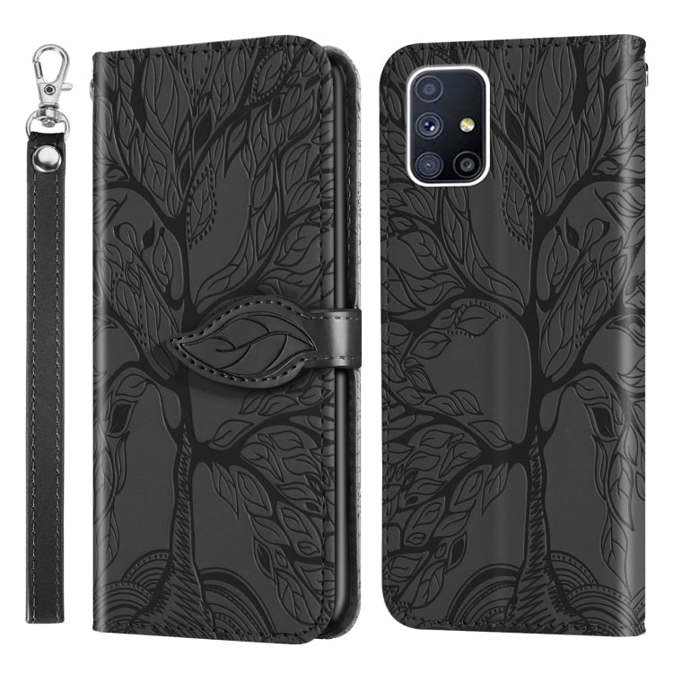 Life of Tree Embossing Pattern Horizontal Flip Leather Case with Holder & Card Slot & Wallet & Photo Frame & Lanyard, For Samsung Galaxy A8s, For Samsung Galaxy A10s, For Samsung Galaxy A20 / A30, For Samsung Galaxy A20e, For Samsung Galaxy A20s       ...