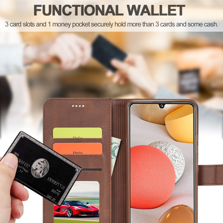 LC.IMEEKE Calf Texture Horizontal Flip Leather Case with Holder & Card Slots & Wallet, For Samsung Galaxy A42 5G, For Samsung Galaxy S21 5G, For Samsung Galaxy S21+ 5G, For Samsung Galaxy S21 Ultra 5G, For Xiaomi Mi 10 5G / Mi 10T Pro 5G               ...