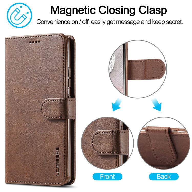 LC.IMEEKE Calf Texture Horizontal Flip Leather Case with Holder & Card Slots & Wallet, For Samsung Galaxy A42 5G, For Samsung Galaxy S21 5G, For Samsung Galaxy S21+ 5G, For Samsung Galaxy S21 Ultra 5G, For Xiaomi Mi 10 5G / Mi 10T Pro 5G               ...
