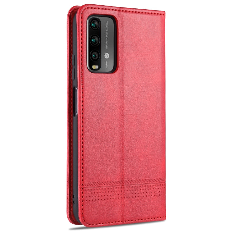 AZNS Magnetic Calf Texture Horizontal Flip Leather Case with Card Slots & Holder & Wallet, For Xiaomi Poco M3, For Xiaomi Redmi Note 9, For Oppo A73(4G)2020, For Oppo F17, For Oppo A92s