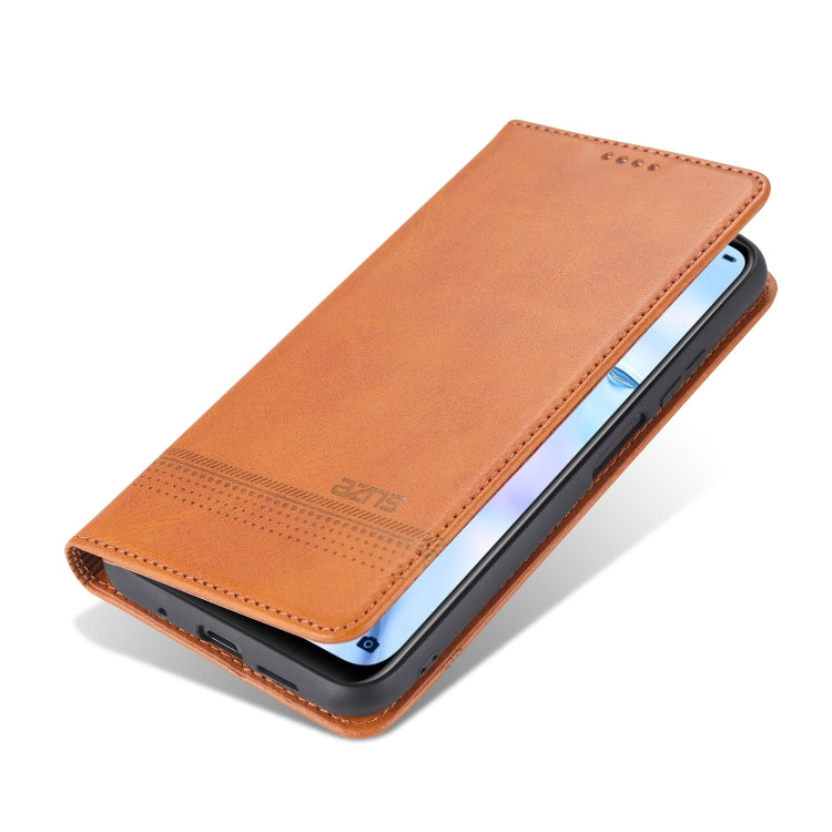 AZNS Magnetic Calf Texture Horizontal Flip Leather Case with Card Slots & Holder & Wallet, For Xiaomi Poco M3, For Xiaomi Redmi Note 9, For Oppo A92s