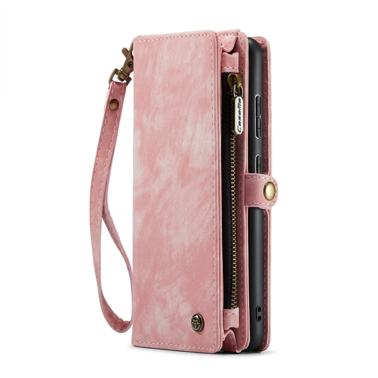 CaseMe Detachable Multifunctional Horizontal Flip Leather Case, with Card Slot & Holder & Zipper Wallet & Photo Frame, For Samsung Galaxy S21+ 5G, For Samsung Galaxy S21 5G, For Samsung Galaxy S21 Ultra 5G