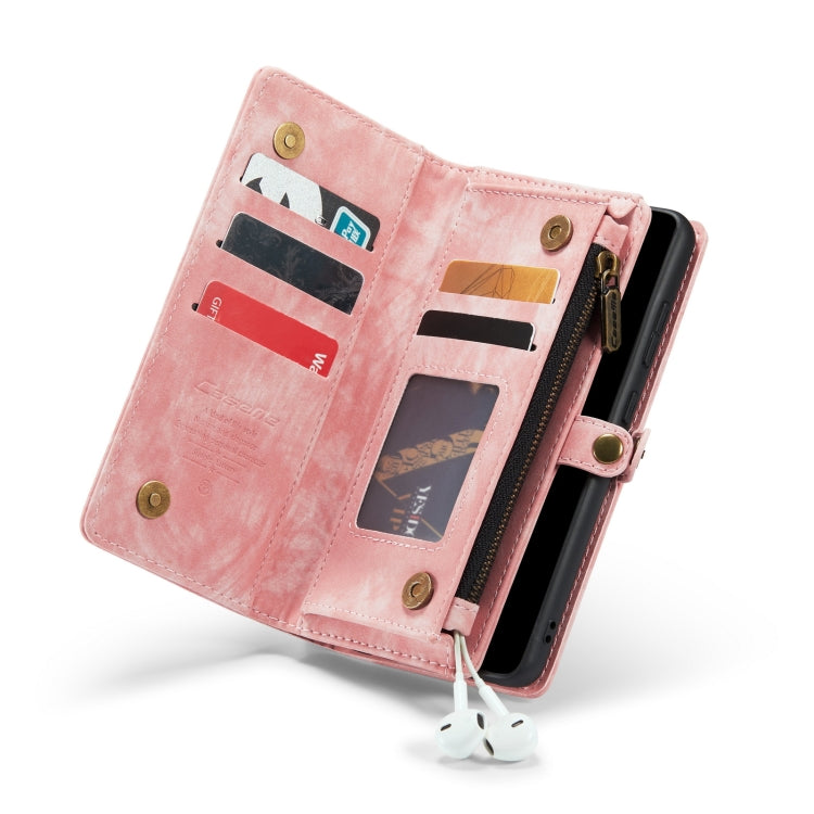 CaseMe Detachable Multifunctional Horizontal Flip Leather Case, with Card Slot & Holder & Zipper Wallet & Photo Frame, For Samsung Galaxy S21+ 5G, For Samsung Galaxy S21 5G, For Samsung Galaxy S21 Ultra 5G