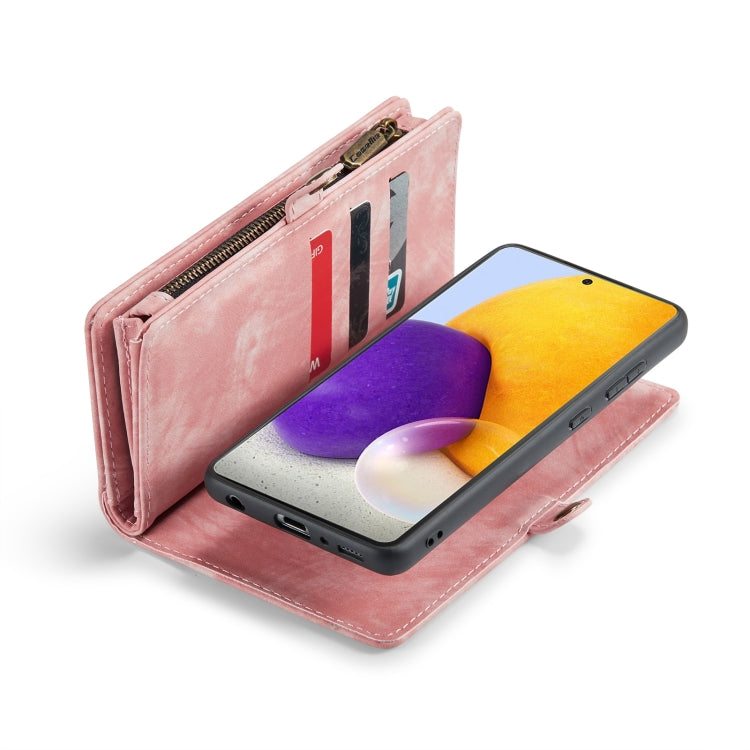 CaseMe Detachable Multifunctional Horizontal Flip Leather Case, with Card Slot & Holder & Zipper Wallet & Photo Frame, For Samsung Galaxy S21+ 5G, For Samsung Galaxy S21 5G, For Samsung Galaxy S21 Ultra 5G