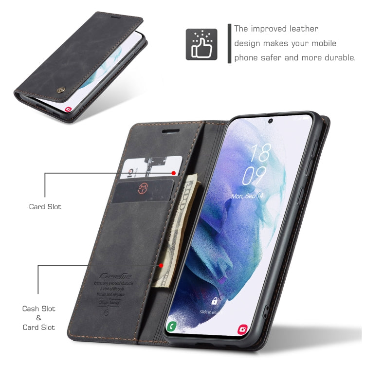 CaseMe 013 Multifunctional Horizontal Flip Leather Case with Holder & Card Slot & Wallet, For Samsung Galaxy S21 5G, For Samsung Galaxy S21+ 5G, For Samsung Galaxy S21 Ultra 5G