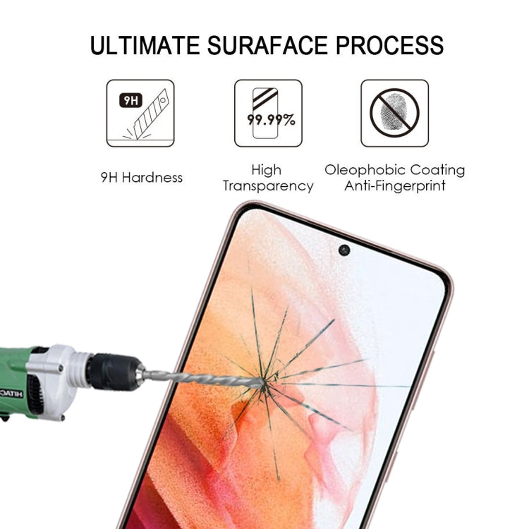 3D Curved Edge Full Screen Tempered Glass Film, For Samsung Galaxy S21 5G, For Samsung Galaxy S21+ 5G, For Samsung Galaxy S21 Ultra 5G