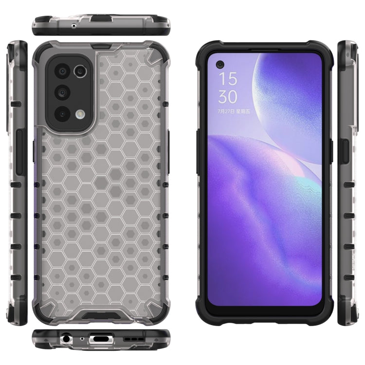 Shockproof Honeycomb PC + TPU Case, For Oppo Reno5 5G, For Oppo Reno5 Pro 5G, For Xiaomi Redmi Note 9 4G, For Xiaomi Redmi Note 9 5G, For Xiaomi Poco M3, For Samsung Galaxy A12, For Samsung Galaxy A32 5G, For Samsung Galaxy A52 5G