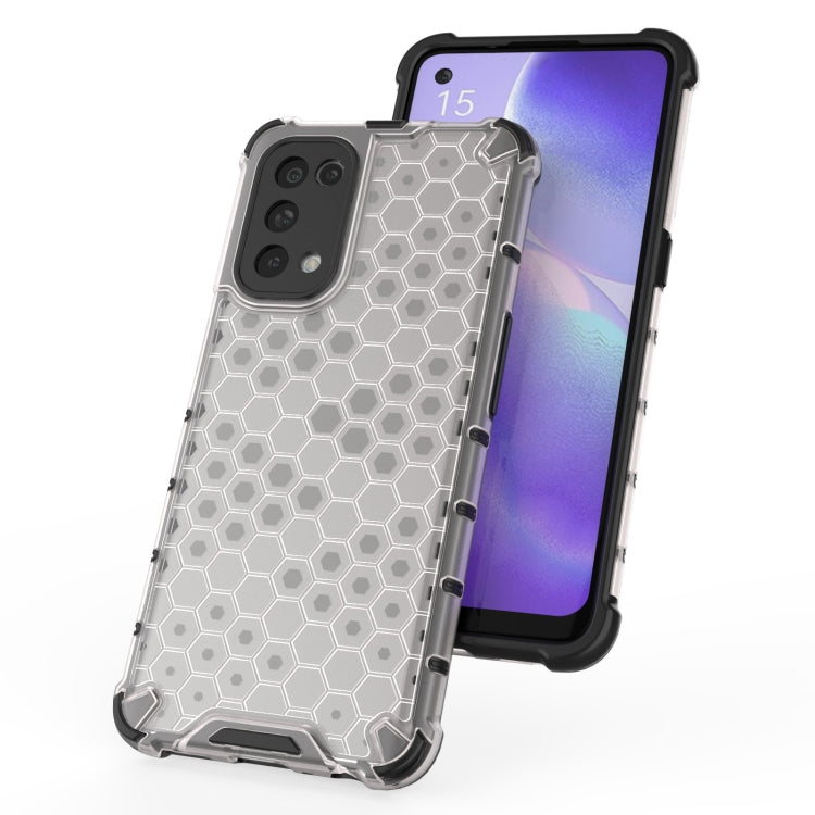 Shockproof Honeycomb PC + TPU Case, For Oppo Reno5 5G, For Oppo Reno5 Pro 5G, For Xiaomi Redmi Note 9 4G, For Xiaomi Redmi Note 9 5G, For Xiaomi Poco M3, For Samsung Galaxy A12, For Samsung Galaxy A32 5G, For Samsung Galaxy A52 5G