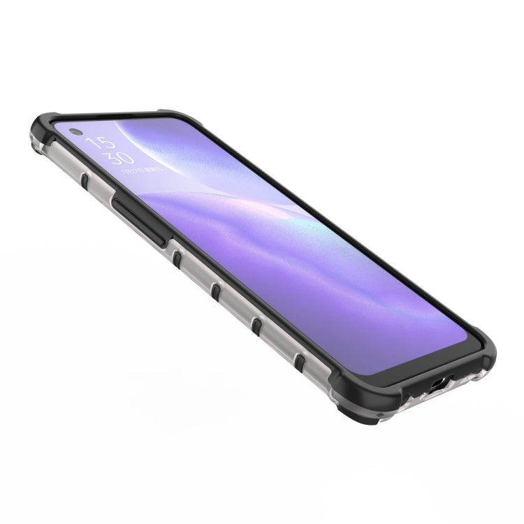 Shockproof Honeycomb PC + TPU Case, For Oppo Reno5 5G, For Oppo Reno5 Pro 5G, For Xiaomi Redmi Note 9 4G, For Xiaomi Redmi Note 9 5G, For Xiaomi Poco M3, For Samsung Galaxy A12, For Samsung Galaxy A32 5G, For Samsung Galaxy A52 5G