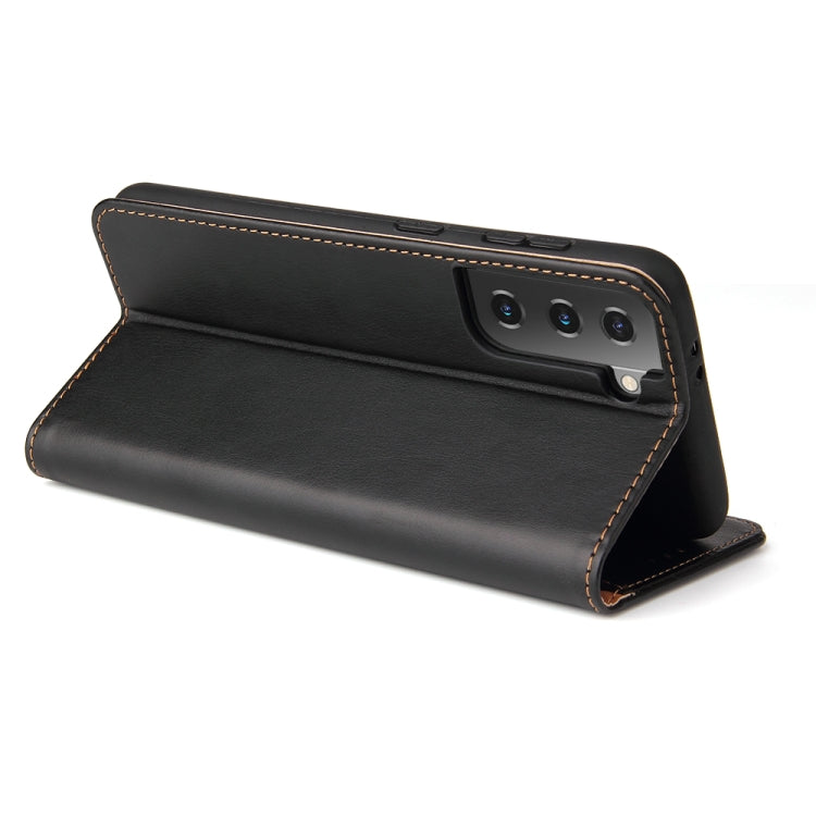 Fierre Shann PU Genuine Leather Texture Horizontal Flip Leather Case with Holder & Card Slots & Wallet, For Huawei Mate 40 Pro, For Huawei Mate 40, For Samsung Galaxy S21 5G, For Samsung Galaxy S21+ 5G, For Samsung Galaxy S21 Ultra 5G                  ...
