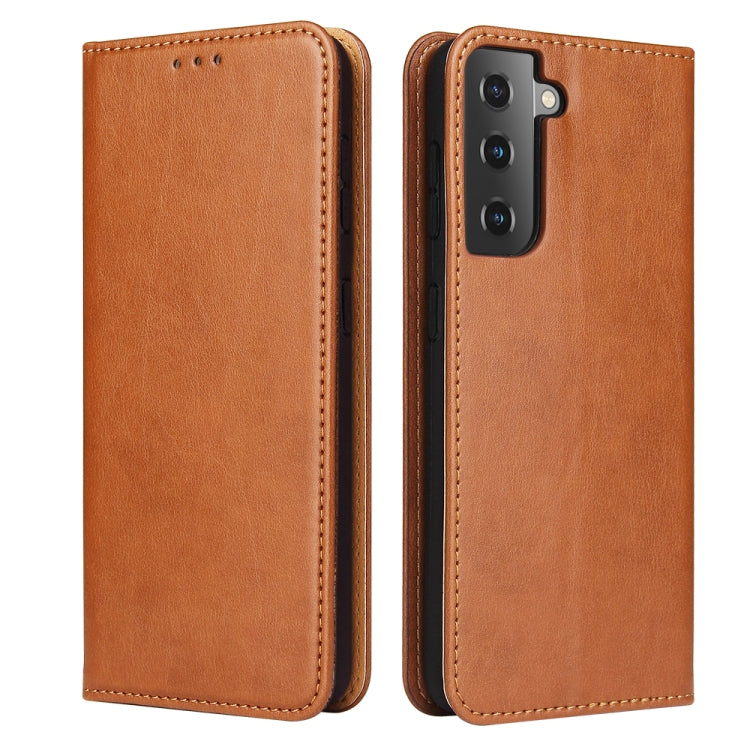 Fierre Shann PU Genuine Leather Texture Horizontal Flip Leather Case with Holder & Card Slots & Wallet, For Huawei Mate 40 Pro, For Huawei Mate 40, For Samsung Galaxy S21 5G, For Samsung Galaxy S21+ 5G, For Samsung Galaxy S21 Ultra 5G                  ...