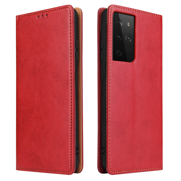Fierre Shann PU Genuine Leather Texture Horizontal Flip Leather Case with Holder & Card Slots & Wallet, For Huawei Mate 40 Pro, For Huawei Mate 40, For Samsung Galaxy S21 5G, For Samsung Galaxy S21+ 5G, For Samsung Galaxy S21 Ultra 5G                  ...