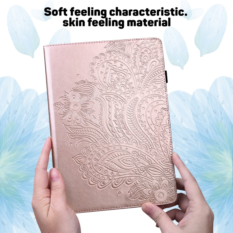 Peacock Embossed Pattern TPU + PU Horizontal Flip Leather Case with Holder & Card Slots & Wallet & Sleep / Wake-up Function, For Lenovo E10, For Lenovo Tab M10 Plus, For Lenovo Tab M8 (FHD) TB-8705F, For Lenovo Tab M10 HD TB-605L X605F                 ...