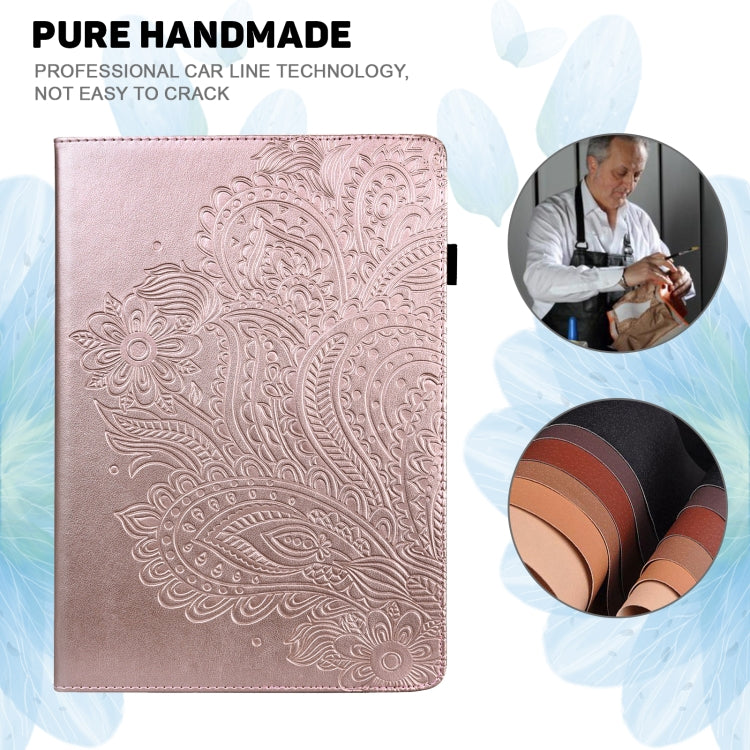 Peacock Embossed Pattern TPU + PU Horizontal Flip Leather Case with Holder & Card Slots & Wallet & Sleep / Wake-up Function, For Lenovo E10, For Lenovo Tab M10 Plus, For Lenovo Tab M8 (FHD) TB-8705F, For Lenovo Tab M10 HD TB-605L X605F                 ...