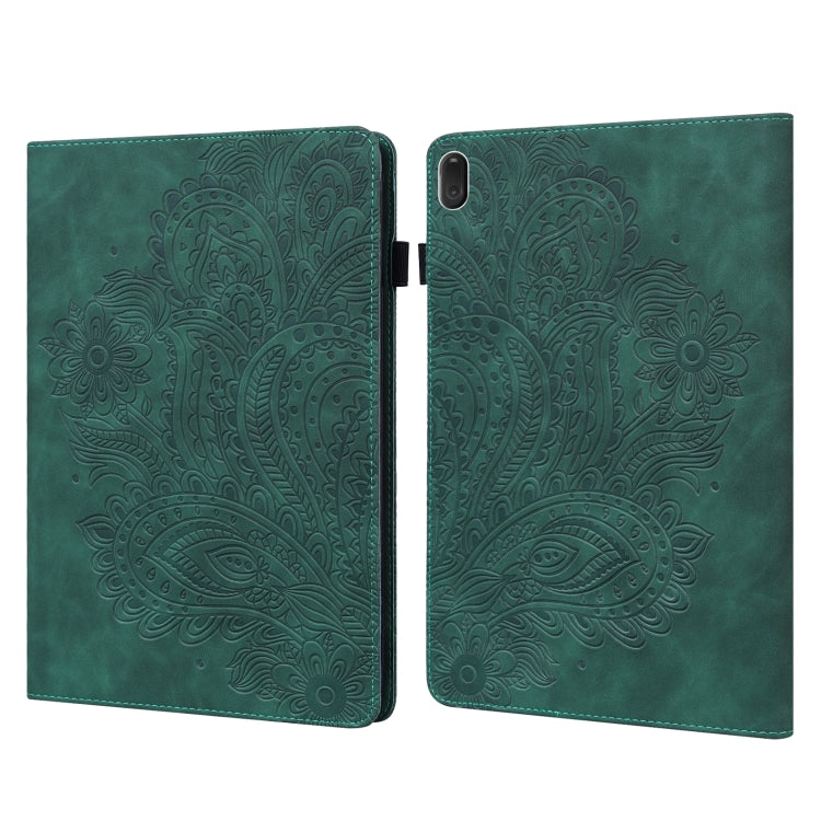 Peacock Embossed Pattern TPU + PU Horizontal Flip Leather Case with Holder & Card Slots & Wallet & Sleep / Wake-up Function, For Lenovo E10, For Lenovo Tab M10 Plus, For Lenovo Tab M8 (FHD) TB-8705F, For Lenovo Tab M10 HD TB-605L X605F                 ...